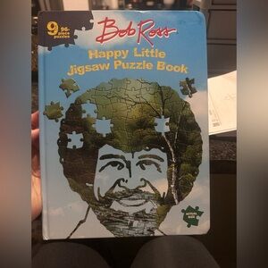 Bob Ross Art puzzle book
